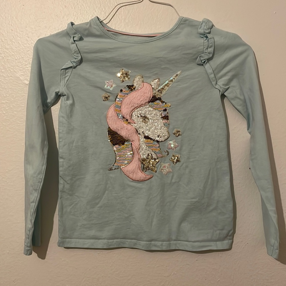 Cynthia Rowley Unicorn Tshirt for Girls Sz M (10/12)